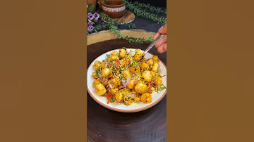 Healthy Makhana Bhel 🧡🧡 #makhana #makhanabhel #makhanarecipe #makhanasnacks #makhanarecipes #snacks