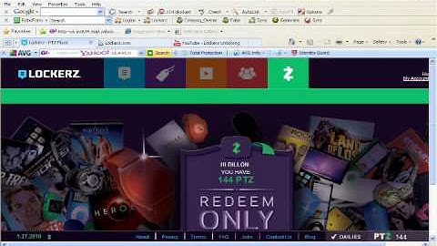 Lockerz Invite and Tutorial