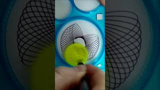 Спирограф, волшебная линейка, на что похож этот узор ??? #shorts #Spirograph