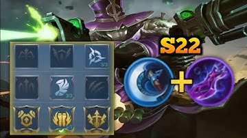 CLINT BEST BUILD AND EMBLEM FOR GOLD LANE S22! (MUST WATCH) #mobilelegends #mlbbclint