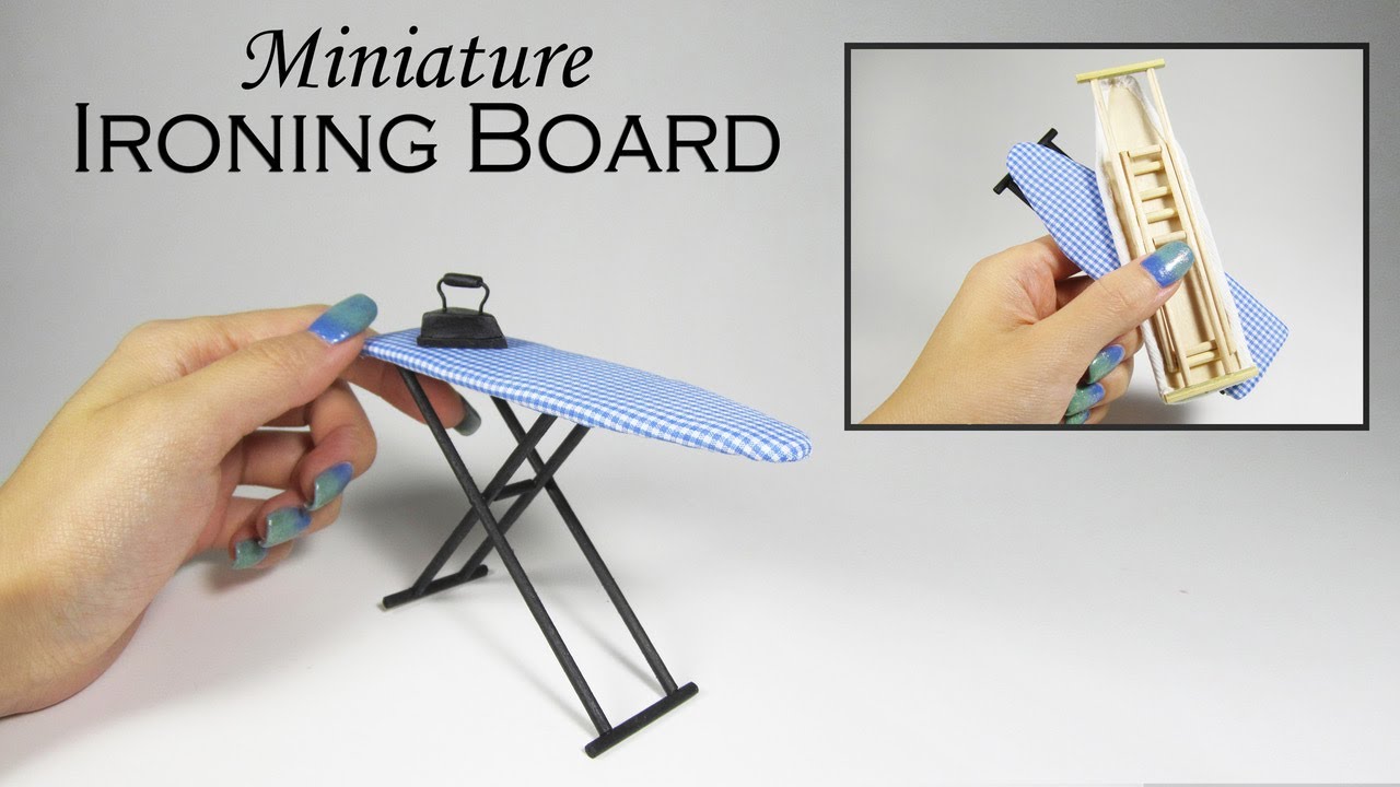 Iron & Ironing Board, Miniature