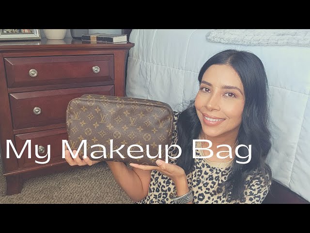WHAT'S IN MY MAKEUP BAG  LOUIS VUITTON TROUSSE 28 🤍 