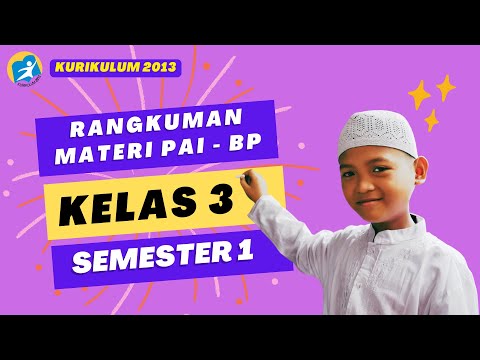 Materi pai kelas 3 semester 1