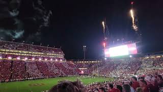 Information Oklahoma Sooners Marvin Mims Jr touchdown light show 3rd quarter vs Kent State 9/10/22 News