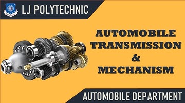Introduction to Automobile Transmission And Mechanism