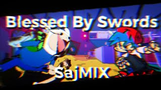 Fnf Pa Audio Visualizer Blessed By Swords - Mixself-Made Audio Visualization