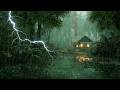 HEAVY RAIN AND THUNDER SOUNDS - DEEP SLEEP | Thunderstorm for Sleeping - Rain Sound Comfort #2