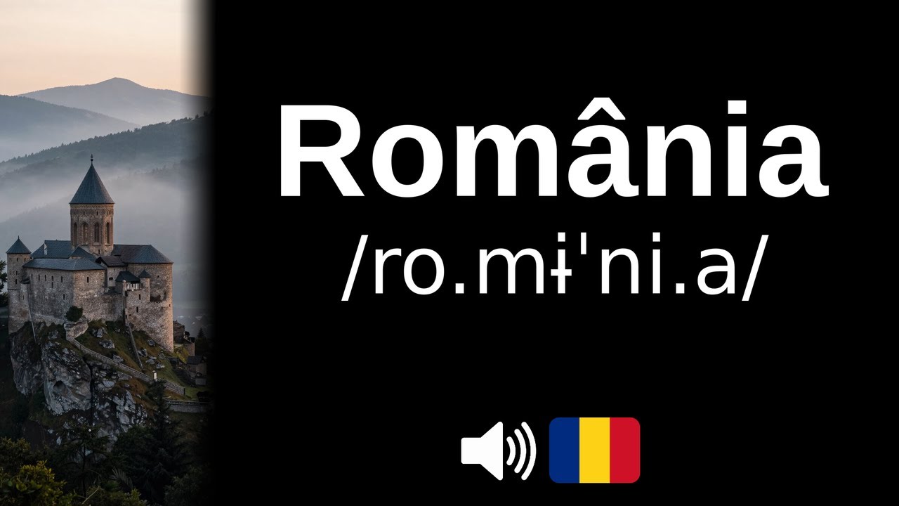 How to pronounce România (CORRECTLY!) - YouTube