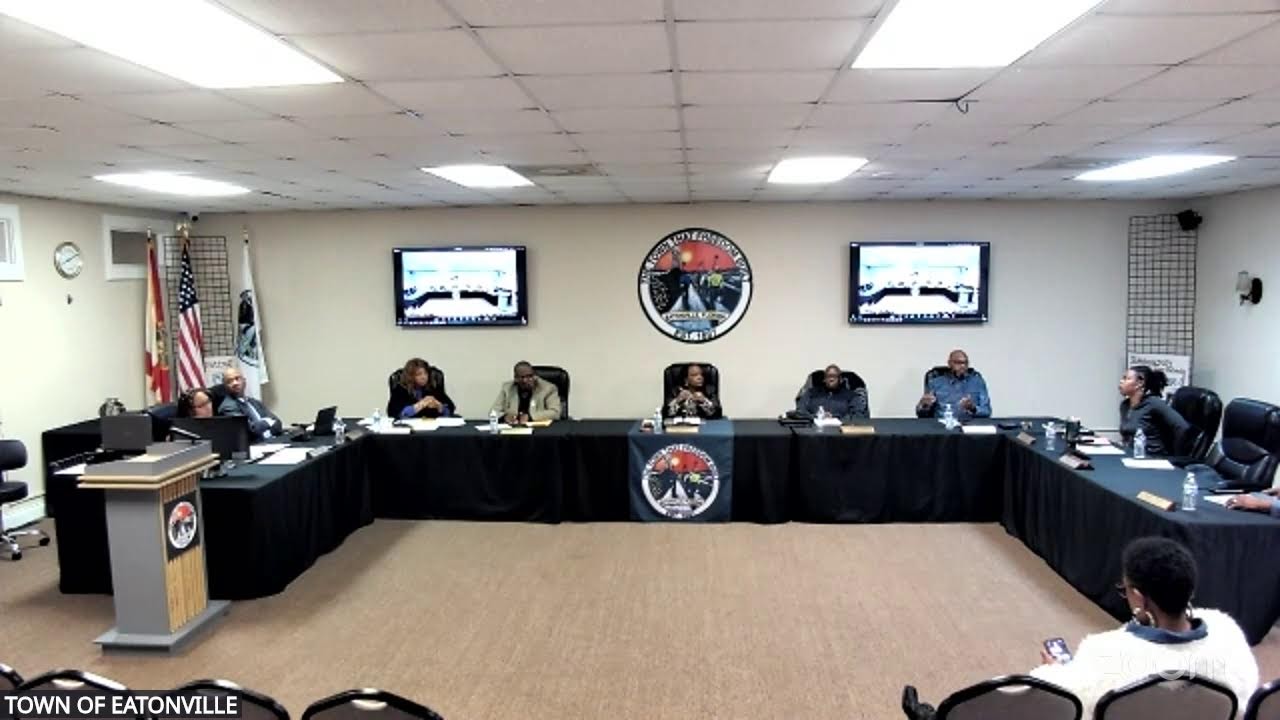 TOWN OF EATONVILLE' CRA Meeting 1-15-26