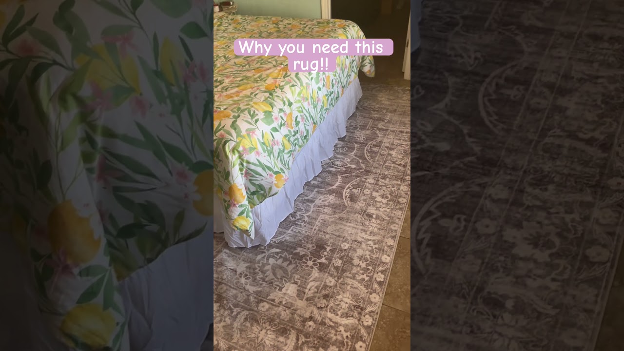 A beautiful area rug that’s affordable!  