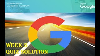 COURSERA | Google IT Support | WEEK 5 | Quiz Introduction to Software screenshot 4