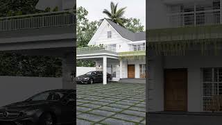 #Europian style Home|10cent plot| budget 4500000-/#architecturaldesigning #Keralahomedesigning