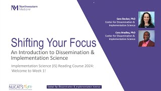 1-10-2024 ISRC Zoom Recording - Shifting Your Focus   An Introduction to Implementation Science