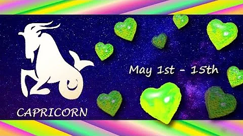 Capricorn (May 1st - 15th) OBSESSION & LUST, needing a CHANGE. Planning on REACHING OUT - DayDayNews