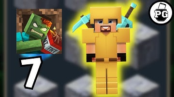 Complete Golden Armor + Town Hall Done ⛏ Minetap 3D: Idle-Merge RPG - Gameplay Walkthrough |Part 7|