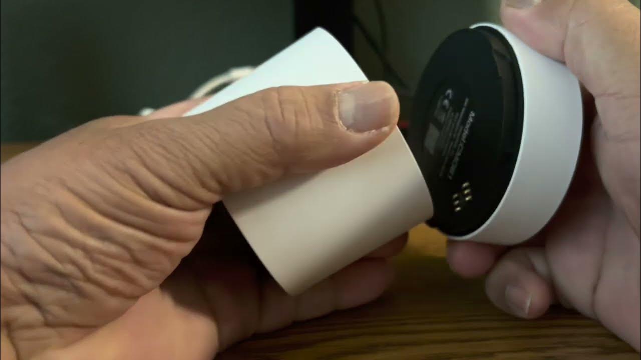 How to Remove and Charge SimpliSafe Camera Battery YouTube