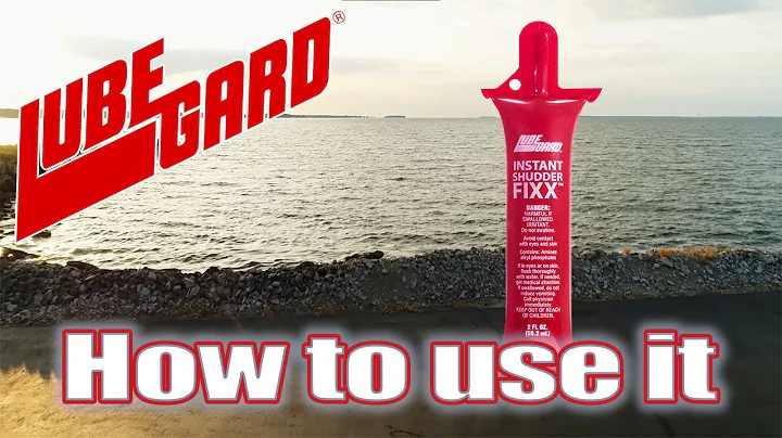 LUBEGARD® How-to - Instant Shudder Fixx -  Shudder Eliminator