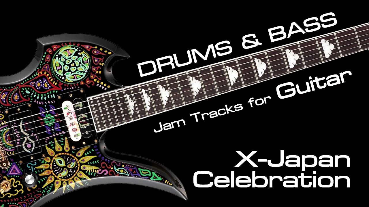 XJAPAN CELEBRATION Jam Track [ Drums & Bass ] YouTube
