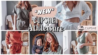 CUPSHE ATHLEISURE TRY-ON HAUL 2022 | Comfy Cozy Stay-At-Home-Mom Winter Style