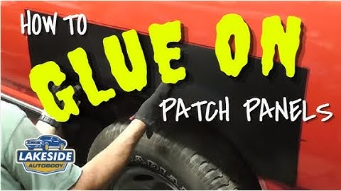 Glue On Wheel Arch Rust Repair Panels w/ SEM Impact Resistant Panel Adhesive