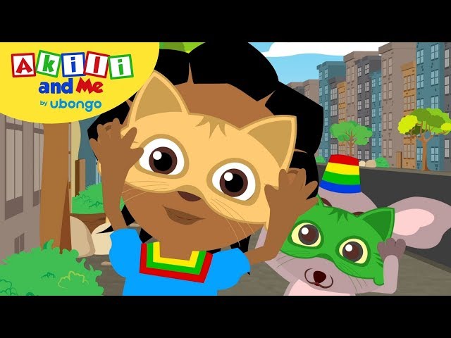 Don't be Scared! | Compilations from Akili and Me | Educational Cartoons for Preschoolers