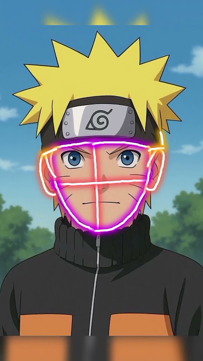 How to draw Naruto Uzumaki