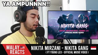 NIKITA MIRZANI - NIKITA GANG FT. YOUNG LEX (OMV) - REACTION!!
