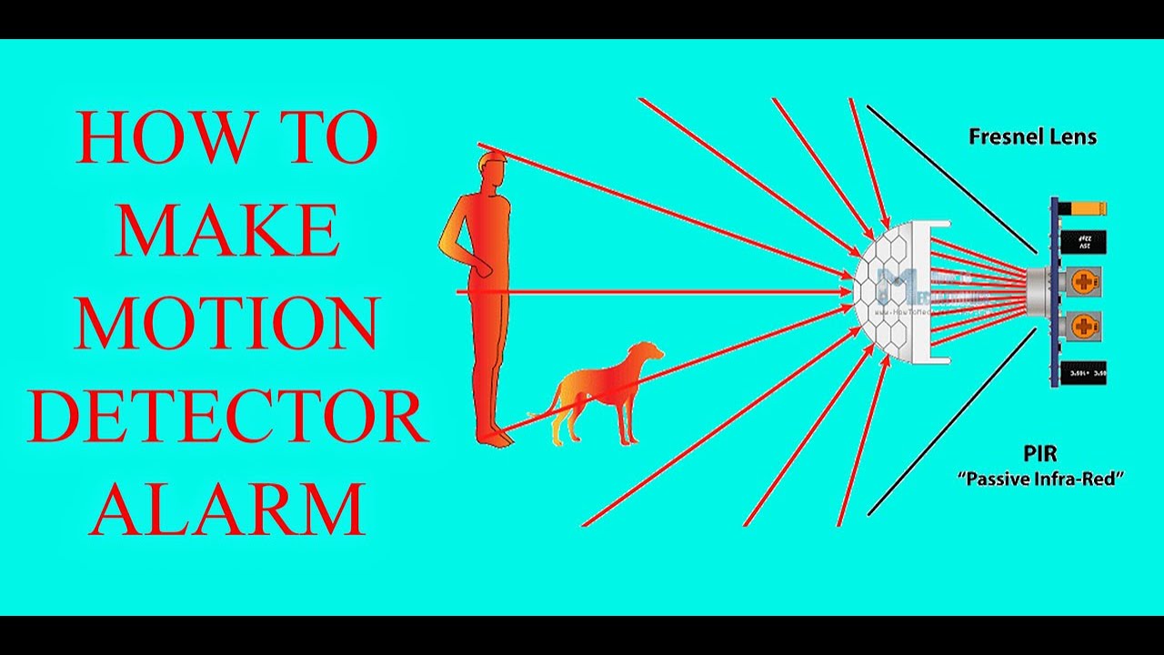 How To Make Motion Detector Alarm Using Pir Sensor in Hindi/Urdu YouTube