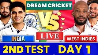 IND vs WI 2ndTest Live | India vs West Indies Live Score & Commentary | Day 1 2nd test live
