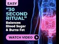 Simple routine to melt belly fat and control sugar levels