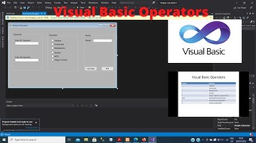 Visual Basic Tutorial For Beginners on Operators