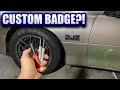 The 2JZ Camaro Gets Hand Drawn Custom Badges! (Done With Sharpie!)