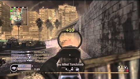 Call Of Duty 4: Team Death Match On Bog