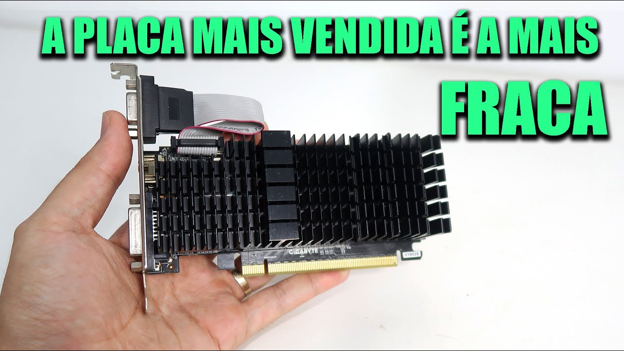 NVIDIA GeForce GT 710 foi a placa de vídeo mais vendida no Brasil em 2019,  indica relatório