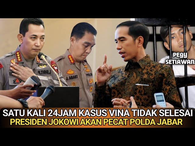 Dengarkan.! Presiden Jokowi Tegas Akan Pecat Polri Cirebon Apabali Kasus Vina 1X 24Jam Tidak Selesai class=