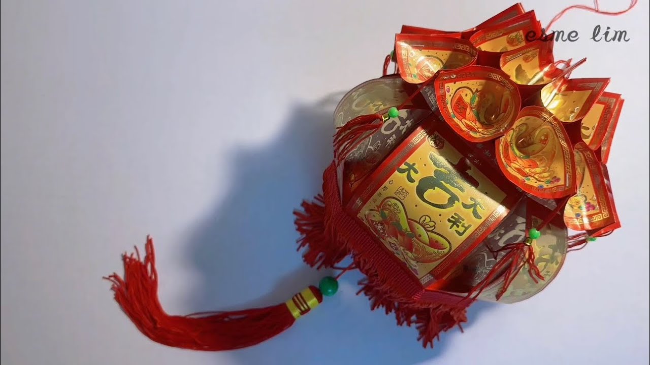 红包灯笼 tanglung diy