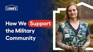 How We Support the Military Community