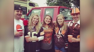 Family celebrates reunion at Browns home opener - Meg Shaw