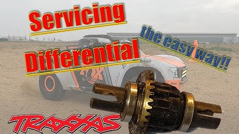 How to rebuild front diff on Traxxas UDR Unlimted Desert Racer