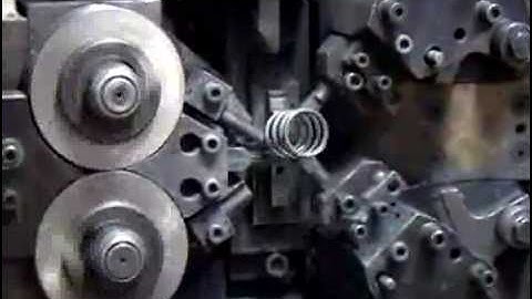 Small compression springs - cold coiled