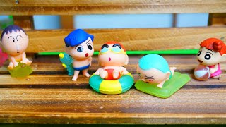 クレヨンしんちゃん 夏にピッタリ！ガチャポン みずあそび隊/gachapon toys Crayon Shinchan