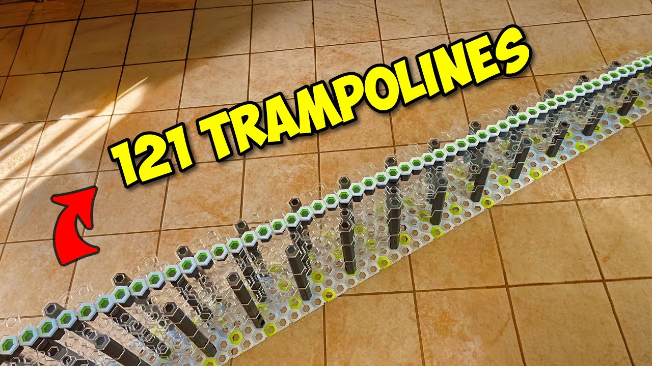 5 GraviTrax trampoline tricks 