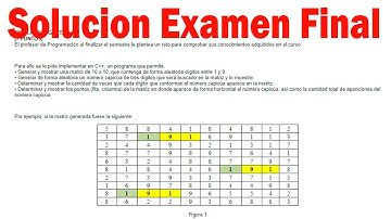 Programacion 1 | Solucion Examen Final