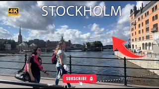 🇸🇪 【4K】Discover Sweden Stockholm 🇸🇪 Winter 2024 🚶‍♂️4K-HDR Walking Tour