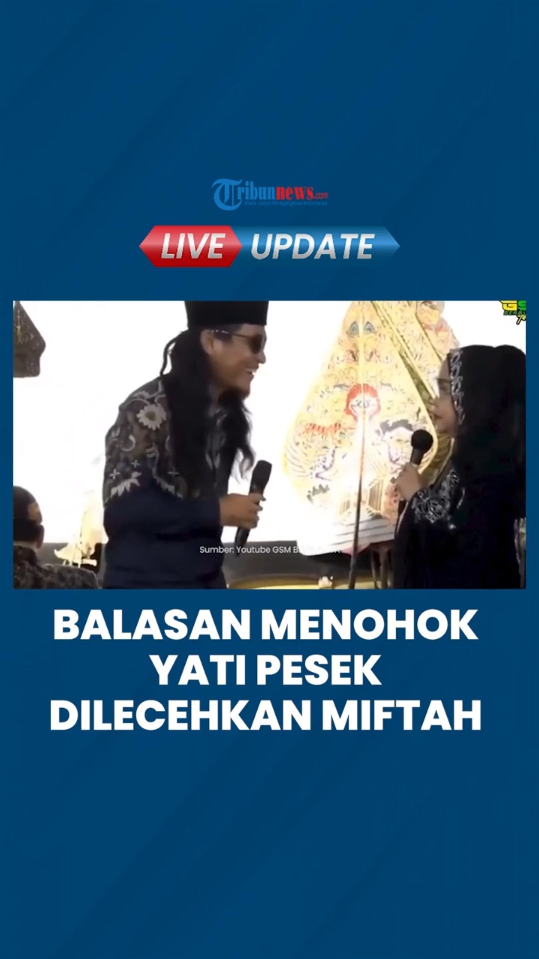 Reaksi Bijak Yati Pesek saat Dilecehkan secara Verbal oleh Gus Miftah: Bukan Ustaz dan Kiai Ya?
