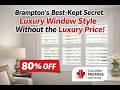 High-End Look, No High-End Price: Brampton Window Transformation Secret