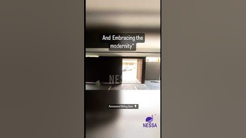 NESSA Future Gates | Automatic Sliding Gates | Luxurious Gate | Premium Entrance| Remote Gates |WIFI