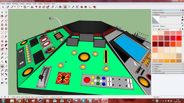 Sketchup: Working on my custom TARDIS.