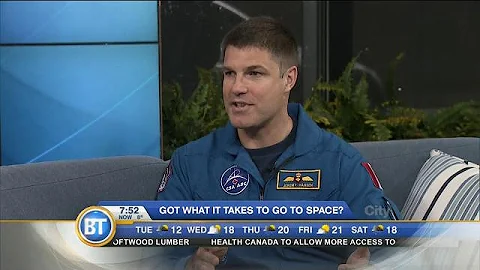 Jeremy Hansen tells us what it takes to go to space