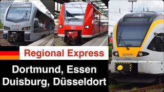 Regional Express in Essen, Dortmund [Series Flirt 3, Flirt, 146, 1428, 425, VT118, 1440, ]